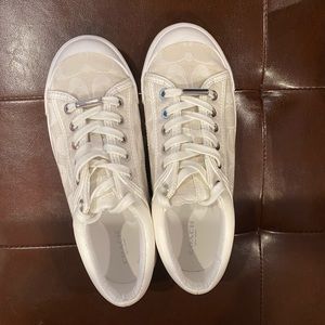 Women’s Coach signature C sneakers size 6.5.